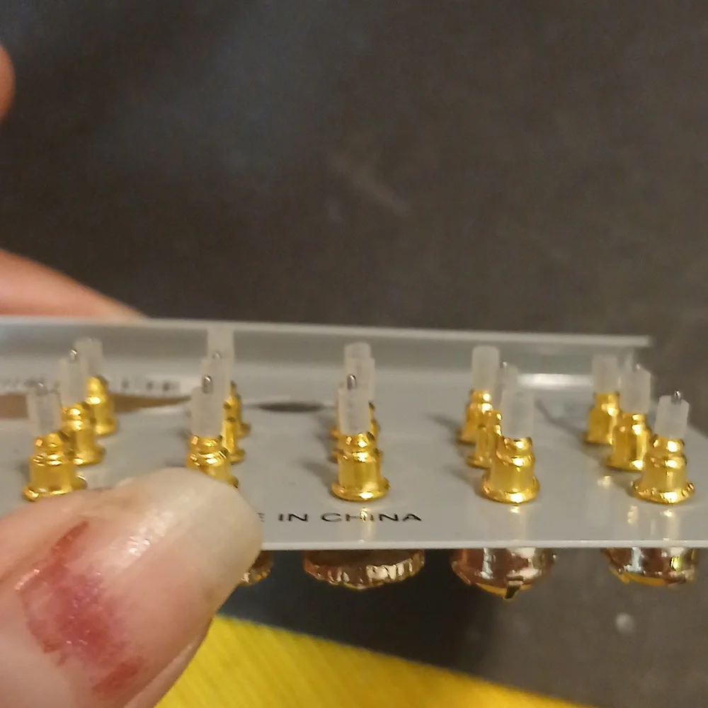 Lux accessories multi stud earring set - Picture 7 of 7